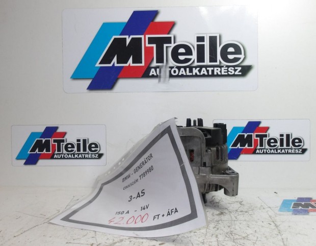 [GYRI BONTOTT] BMW - GENERTOR - 150 A - 14V  - "E KASZTNI TPUSOK"